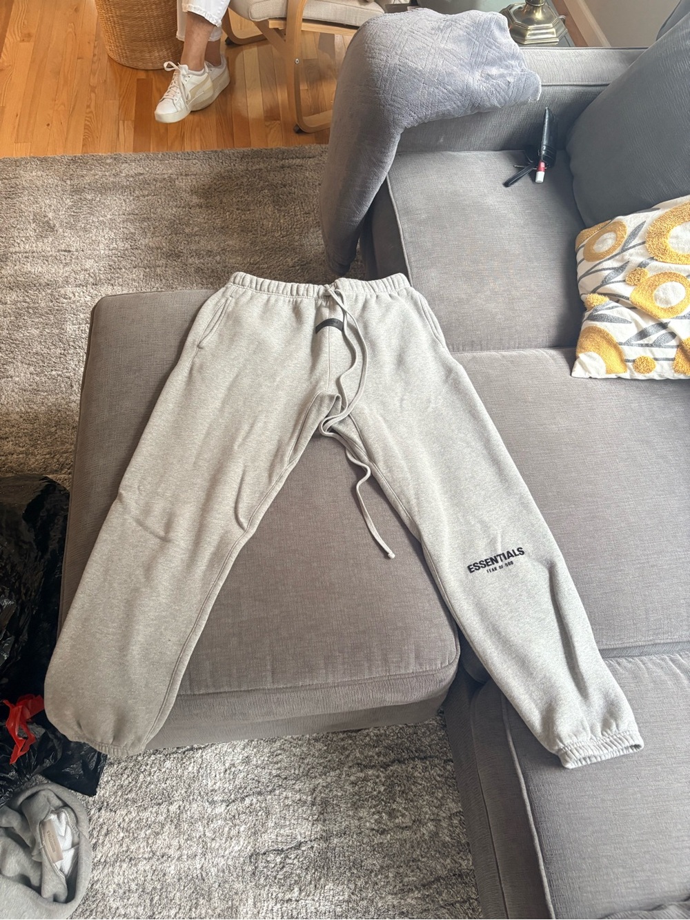 Fear of God Essentials Men's Gray Sweatpants